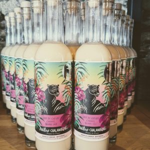 Liqueur de lait de chèvre caramel au beurre salé